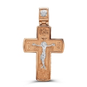 Подвеска-крест из золота
