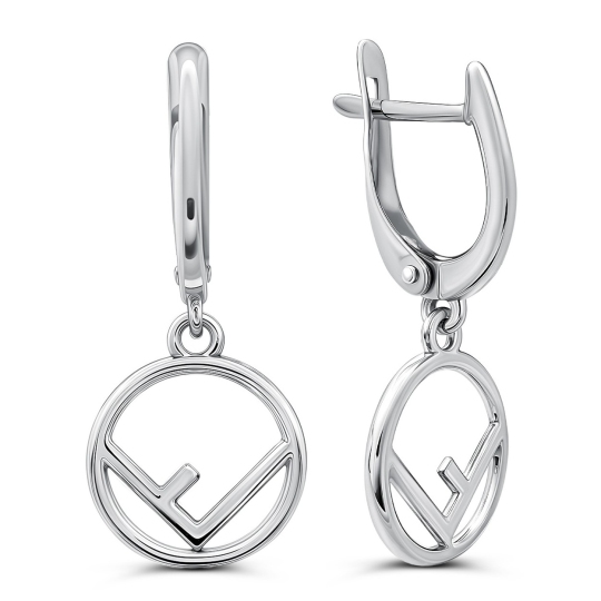 Серьги из серебра