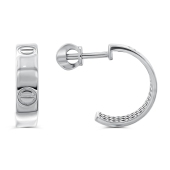 Серьги из серебра