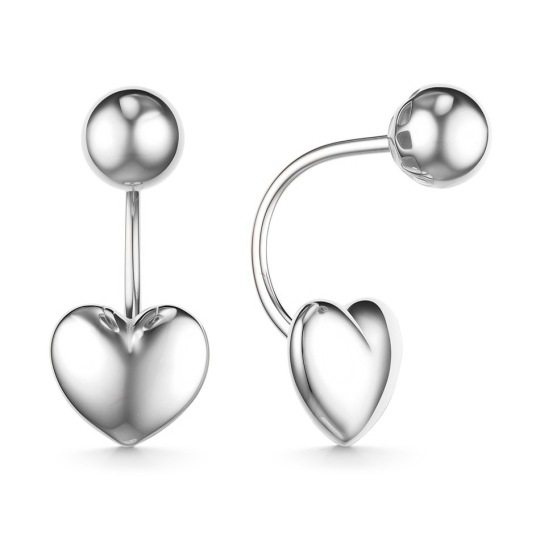 Серьги из серебра