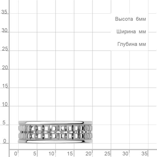 Кольцо из серебра