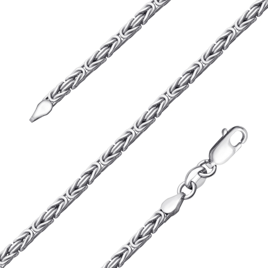 Цепь из серебра плетения 