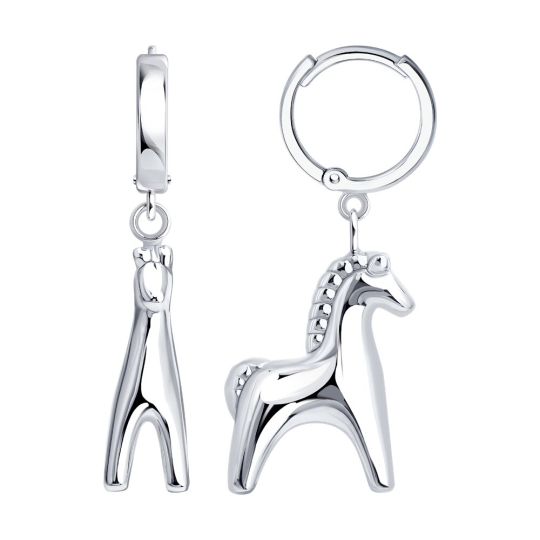 Серьги из серебра