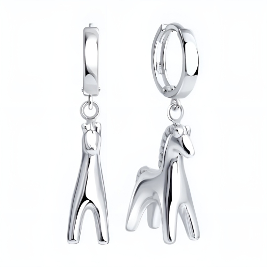 Серьги из серебра