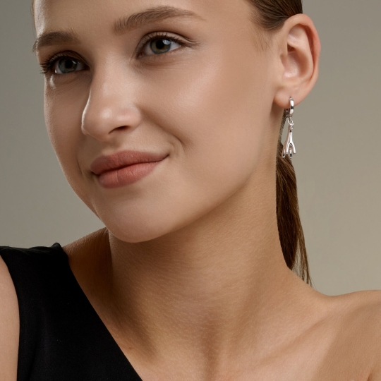 Серьги из серебра