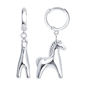 Серьги из серебра