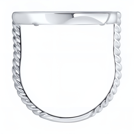 Кольцо из серебра с перламутром