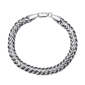 Браслет из серебра с чернением