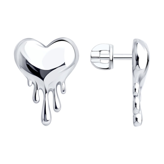 Серьги из серебра