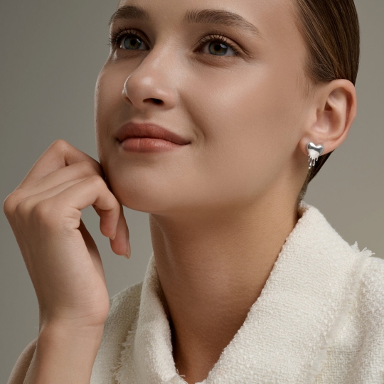 Серьги из серебра