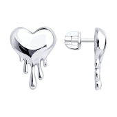 Серьги из серебра