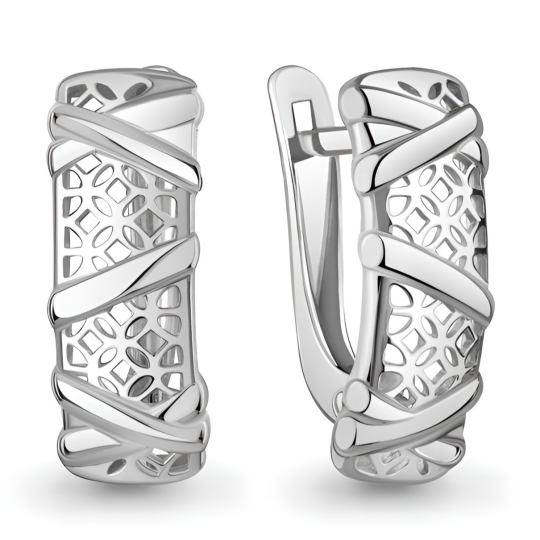 Серьги из серебра