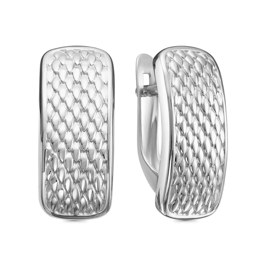 Серььги из серебра