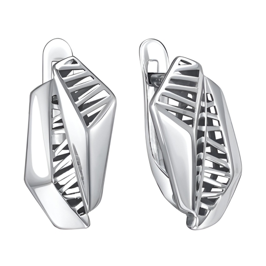 Серьги из серебра