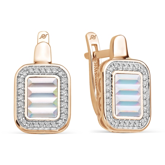 Серьги из золота с бриллиантами