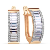 Серьги из золота с бриллиантами