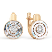 Серьги из золота с бриллиантами