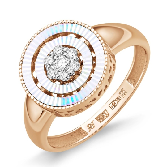 Кольцо из золота с бриллиантами