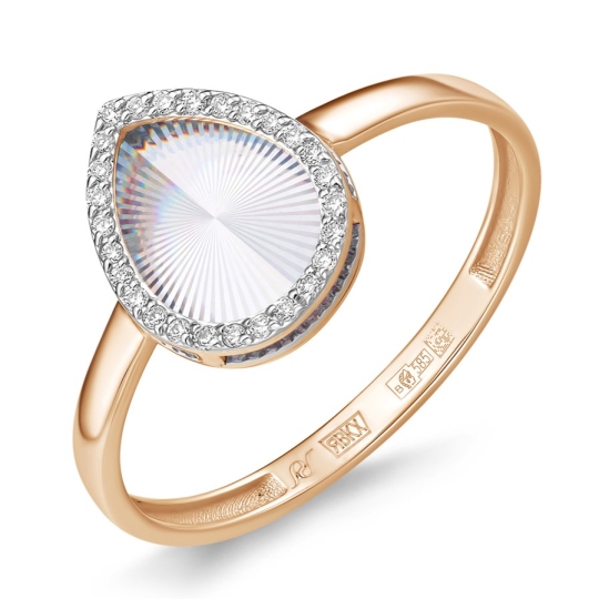 Кольцо из золота с бриллиантами