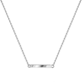 Колье из серебра