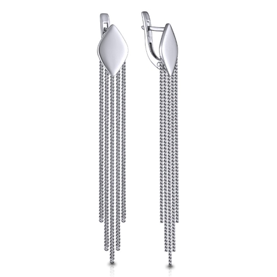 Серьги из серебра