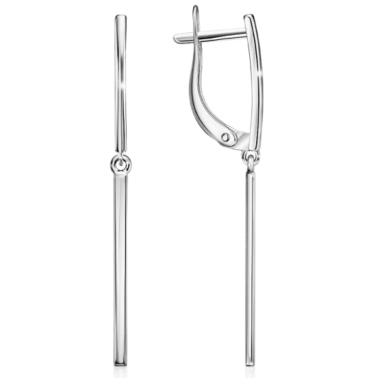 Серьги из серебра