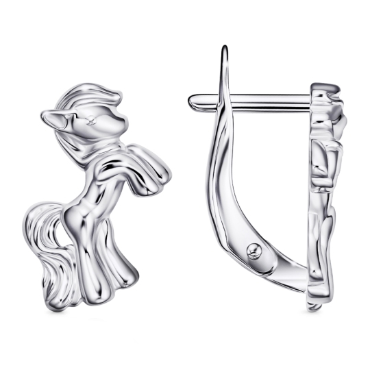 Серьги из серебра