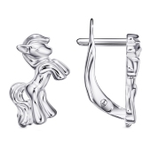 Серьги из серебра