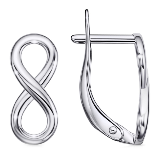 Серьги из серебра