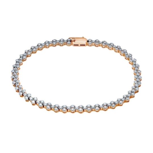 Браслет из золота с бриллиантами