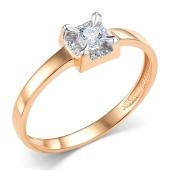 Кольцо из золота с бриллиантами