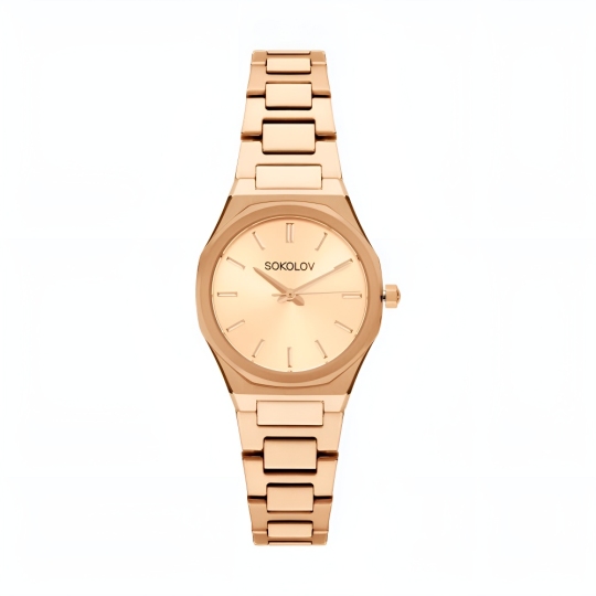 Женские стальные часы