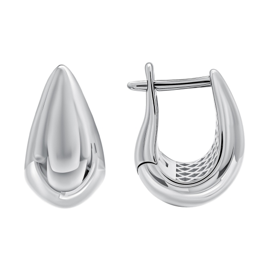 Серьги из серебра