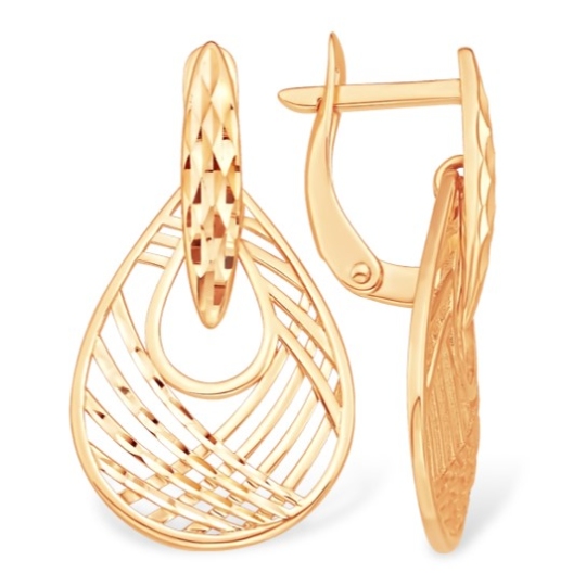 Серьги из золота