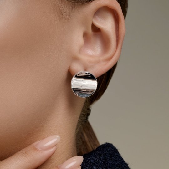 Серьги из серебра