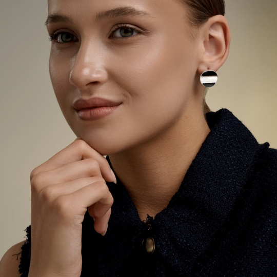 Серьги из серебра