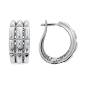 Серьги из серебра