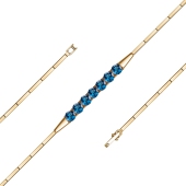 Браслет из золота с топазами London