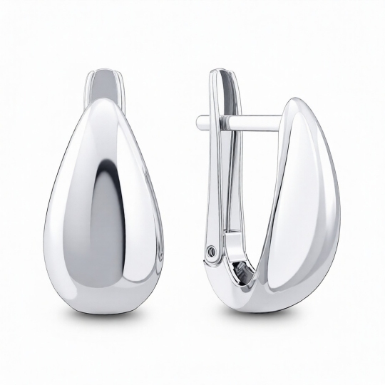 Серьги из серебра