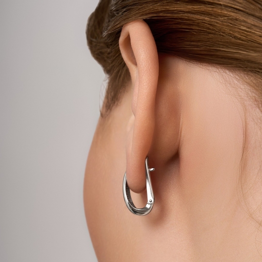 Серьги из серебра