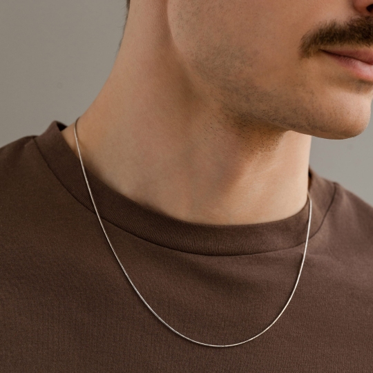 Цепь из серебра плетения 