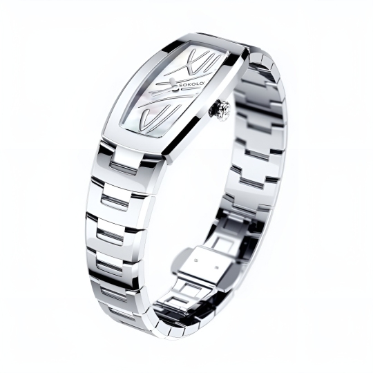 Женские стальные часы