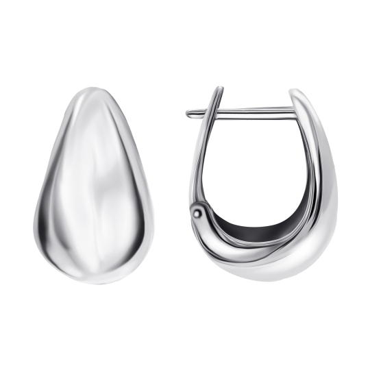 Серьги из серебра