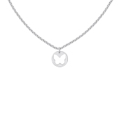 Колье из серебра