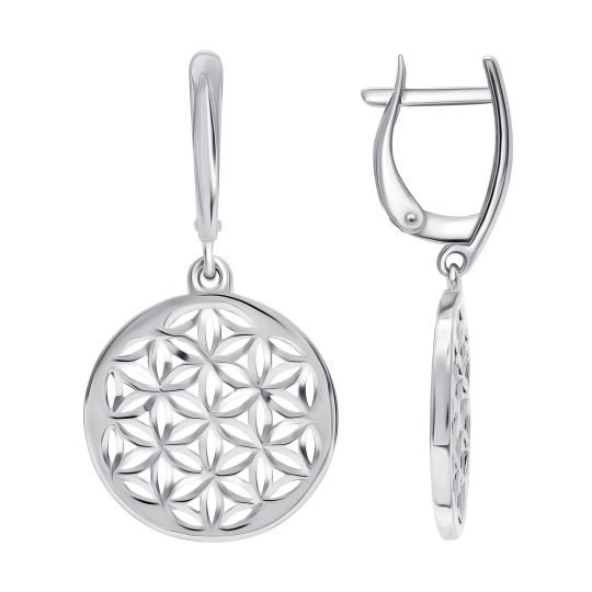 Серьги из серебра