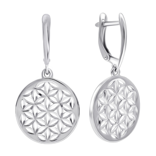 Серьги из серебра