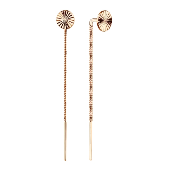 Серьги из золота