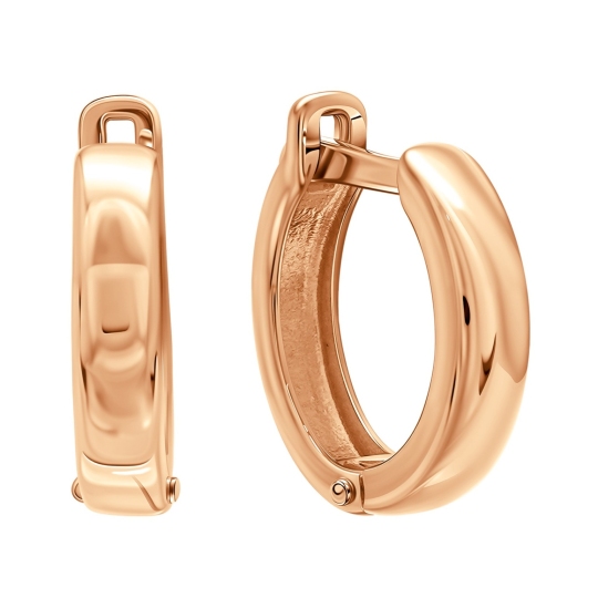 Серьги из серебра с позолотой