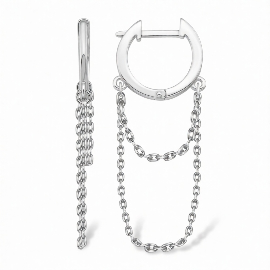 Серьги из серебра