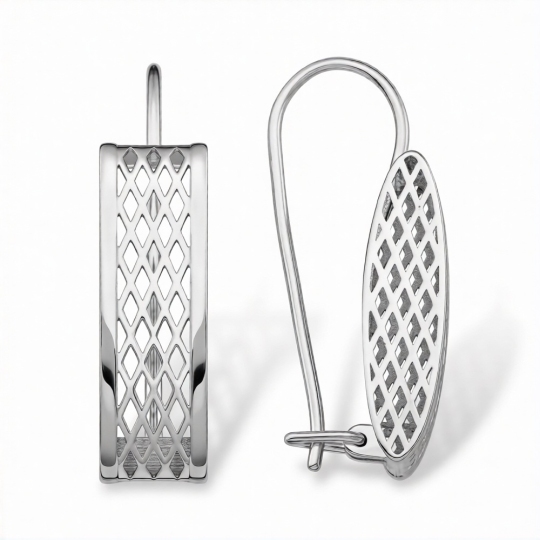 Серьги из серебра